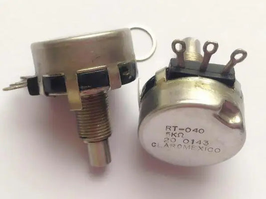 VK Mexico CLARO RT-040 5K 20 5K 45 Degrees Potentiometer Switch with 21mm Shaft Length and Thread Electronic Components