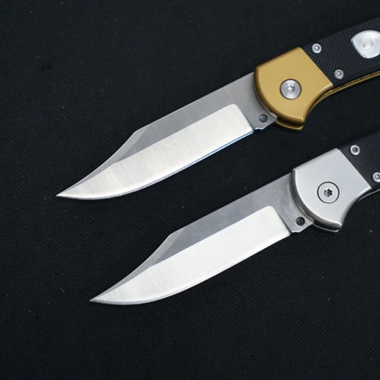 Stainless Steel Wood Outdoor Mini Folding Knife DIY OEM Multi-function Portable Pocket Camping Self-defense Fruit