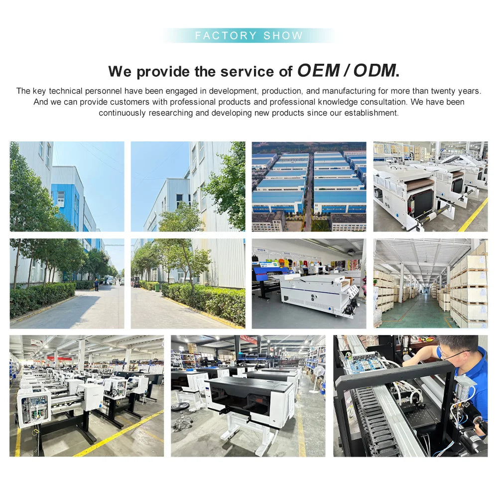 A3 30CM PET Film T-Shirt Printing DTF Printer Heat Transfer DTF Direct to Film Printer With Double XP600 I1600 I3200 Printhead