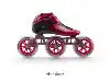 Professional Level Carbon Fiber Inline Speed Skates 5 Colors 110mm*3 PU Alloy Wheel Material Outdoor Speed Roller Shoes Skates