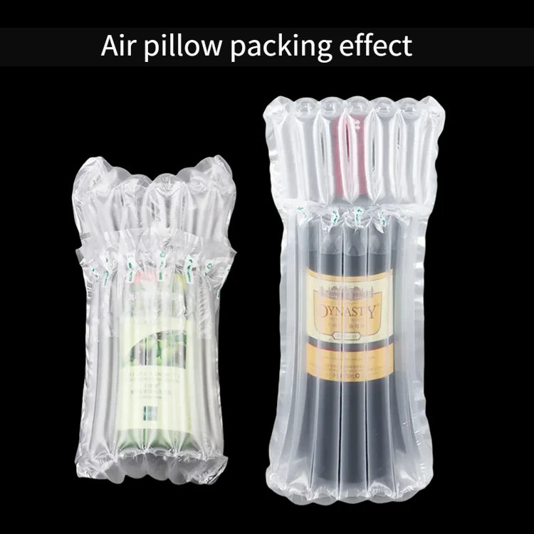 Manufacturer Supply Wine Fruit Food Coffee Inflatable Padded Air Bubble Bag Inflatable Shockproof Stock