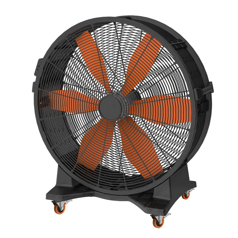 Large Fan Industrial Portable Exhaust Ventilation Fan Big Size HVLS PMSM Drum Fan