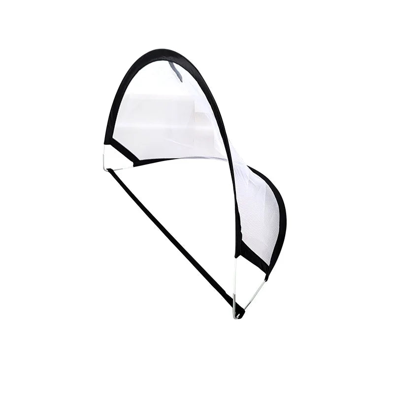 Portable 4FT Foldable Pop-up Football Goal Mini Soccer Training Equipment for Kids