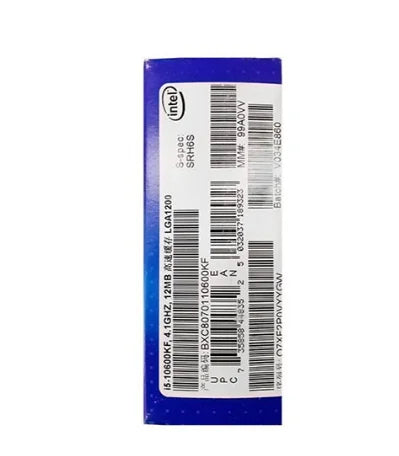 New in Stock Cpu I5-10600KF 65W LGA1200 4.1 GHz Six-Core Twelve-Thread CPU Processor