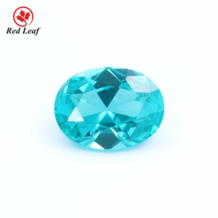 Redleaf Jewelry's 5A Paraiba Tourmaline Stones 10*10mm Cushion Cut Loose 10*10mm Paraiba Color Nano Gems for Jewelry Making