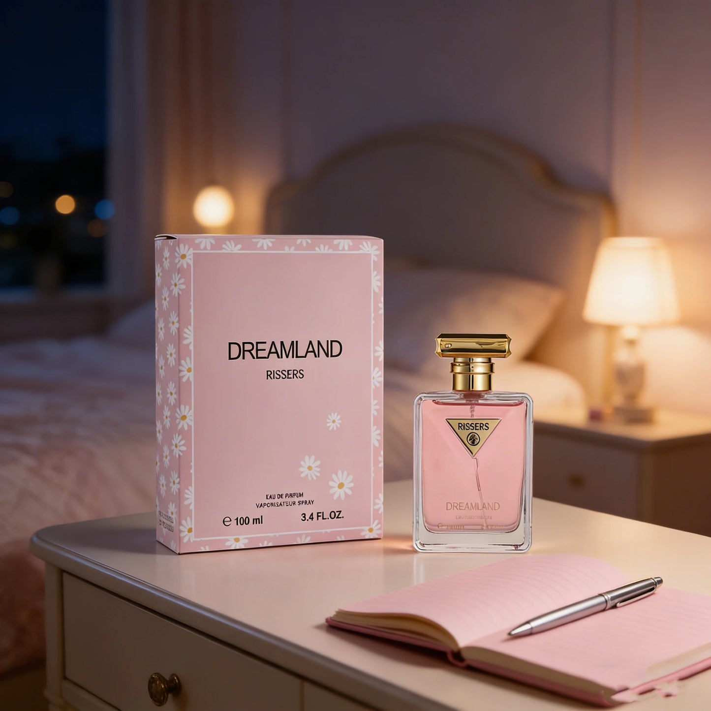 Generic Romantic Perfume for Women, 3.4 Oz/100ml, Natural Spray, Long Lasting