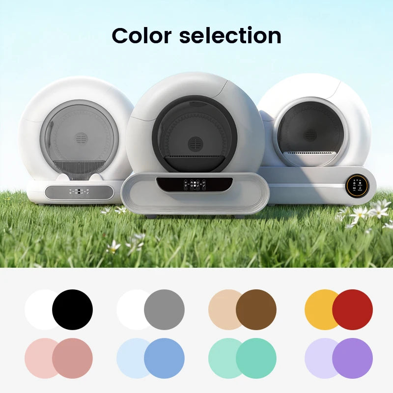 Factory Cat Product Color OEM Gary Automatic Cat Litter Box Cat Litter Box Self Cleaning Automatic Kattentoilet Met Camera
