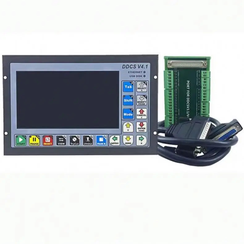 TEBAK DDCS 3 Axis V3.1 Standalone Motion Controller Offline Controller 3 Axis/4 Axis USB CNC Controller Interface