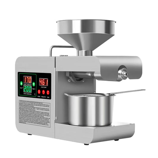 X8S Small Peanut/olive/coconut Oil Expeller Machine Mini Oil Pressing Machine for Home Use