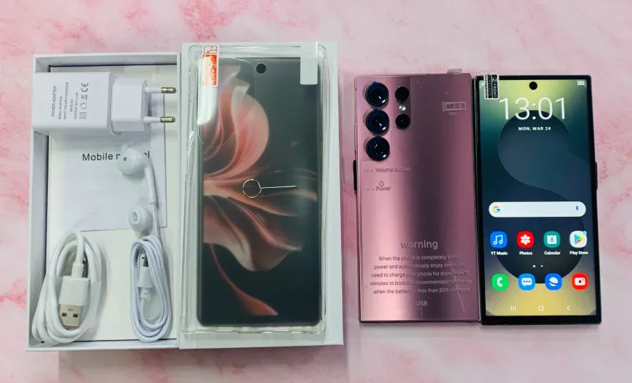 22G+2TB 2025 Brand New High Configuration Telephone S25 Ultra 5G Smartphone Dual SIM Android15 Built-in Pen 108MP Rear Camera