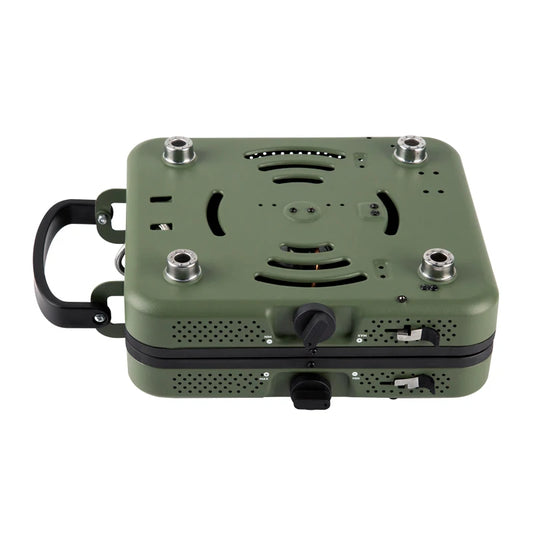 Vooma Customized 2-Burner Foldable Cooker Portable Mini Barbecue Grill for Outdoor Camping Gas Stove by Manufacturer