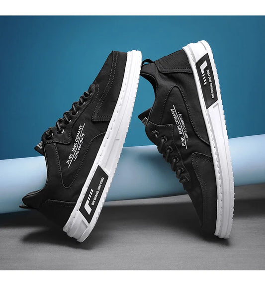 2024 Custom Logo Outdoor New Fashion Casual Board Canvas Shoes Men's Sneakers for Men Anti Slip Sports Wear by PDG ibma