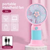 Wholesale Mini Rechargeable USB Cooling Fan Portable Outdoor Multi-Functional Ventilante Single Speed Handheld Cute Design