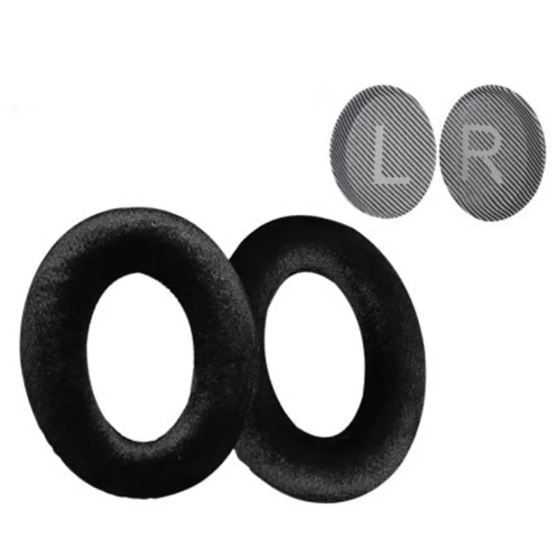 Replacement VELVET Ear Pad for BOSE QC15 QC35 QC25 Soundtrue Headphones Memory Foam Ear Cushion Ear Cups Ear Cover Earpads