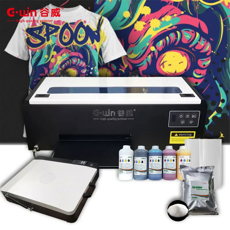 G200 Mini DTF Printer Ep L805 A4 Size DTF Printer Sublimation Pigment Ink Multicolor Automatic Digital Printer New Condition