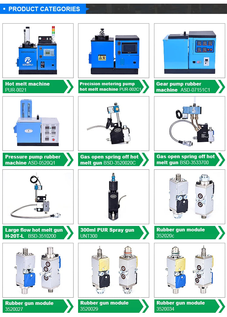 1052925 Electric Hot Melt Adhesive Automatic Dispensing Gun Aluminum Nozzle Pneumatic Dispensing Spray Injection Component