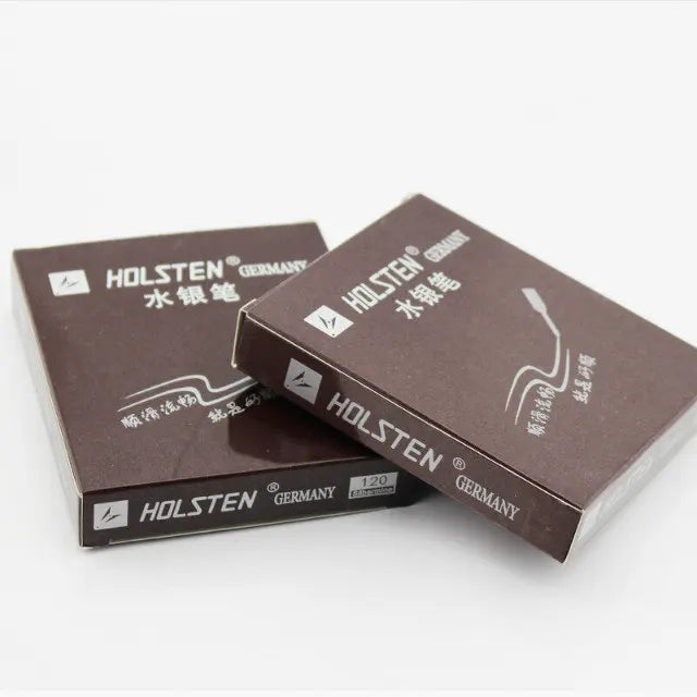 Holsten Germany Silver Refill Pen with Metal Hold Use for Shoe Material Working
