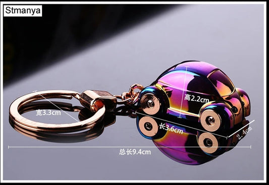 Car Key chain men and women couple keychains Bag pendant Car Key Ring 3D Auto Key Chain Ring Party Gift Jewelry 17384