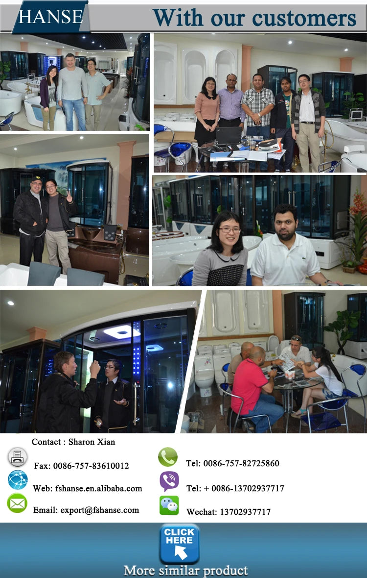 2 Person Steam Japan Shower Room Shower Cabin/ Bath Shower Steam Cabin 2 Persons/ Enclosed Steam Shower Room 2 Person
