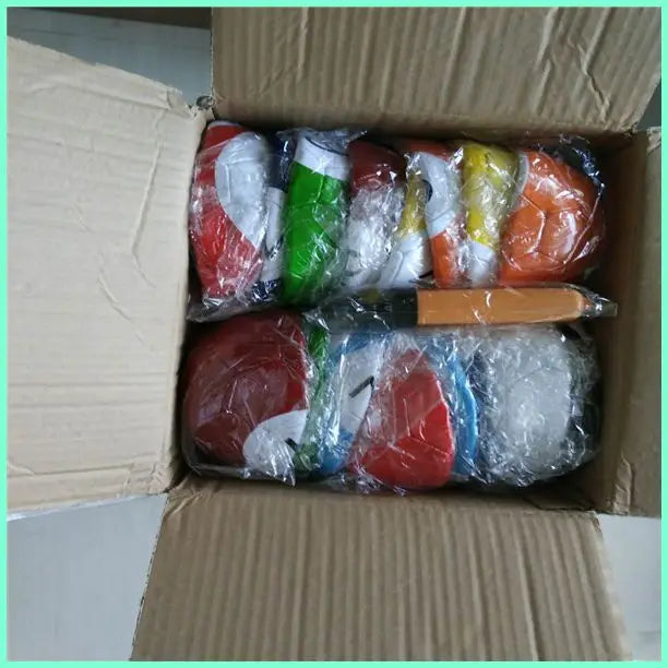 16pcs for 1 Set Inflatable Soccer Snooker Football NO.5 Size 5% Discount Quality Guarantee PVC/PU/TPU Material 20cm Diameter