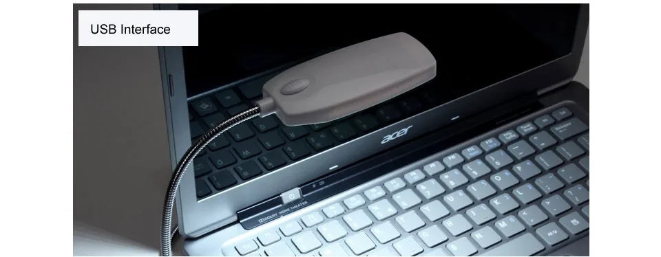 MeeToo 28LEDs reading lamp LED USB Book light Ultra Bright Flexible 4 Colors for Laptop Notebook PC Computer 1Pcs New Arrival