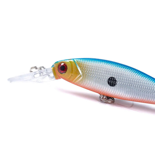 10.5CM/9.5G Saltwater Minnow Lure Fishing Lure 0.5-1.5M Sinking Bait by PDG ibma