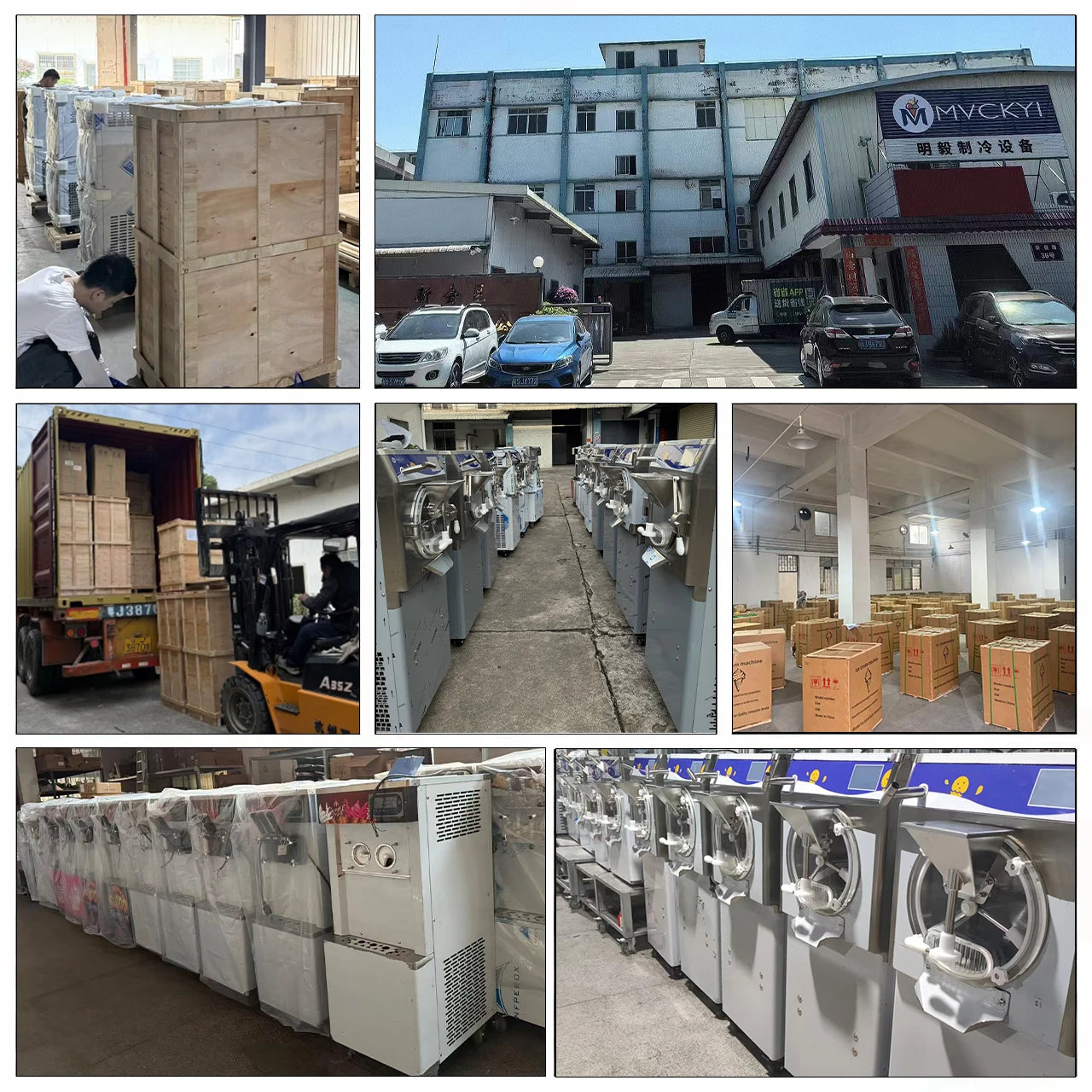 USA in Stock 56L/H Industrial Ice Cream Machine Hard Batch Freezer Gelato Italian Ice Creme Machine Commercial Ice-cream Maker