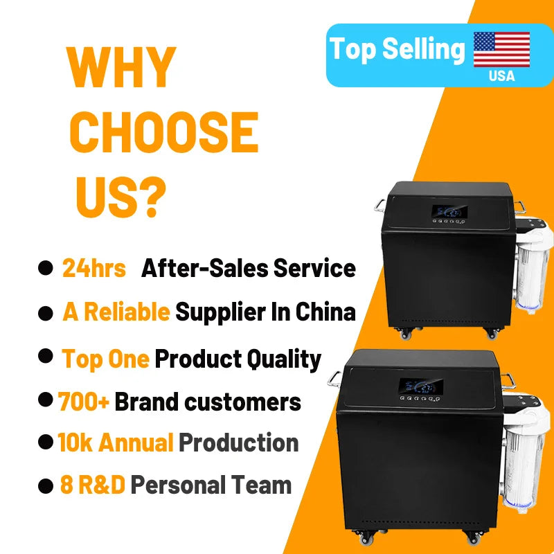 Best Cheap 110V 0.5-1HP ColdPlunge Chiller Heat Pump Mini Water Chiller Ice Bath Smart WiFi Control Athlete Recovery Engine