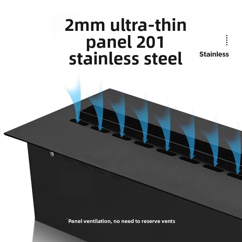 1 Home 3D Atomized Fireplace European Decoration Embedded Electronic Fireplace Simulation Flame Internet Celebrity TV Cabinet
