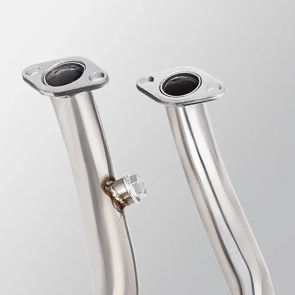 High Performance Motorcycle Exhaust Pipe for GY6 125 150cc Scooter Exhaust Link Pipe Middle Pipe 51MM Exhaust System Header