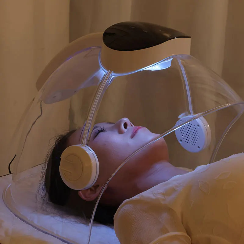 Oxygene Dome Beauty Spa Skin Rejuvenation Oxygen Jet Therapy Facial Mask Machine Oxygen Facial Whitening Dome O2toderm Jet Peel