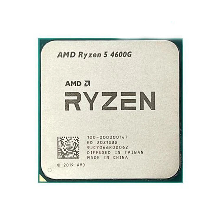 Used AMD Ryzen 5 4600G Used Desktop Processor (r5)7nm 6-core 12-thread 3.7GHz 65W AM4 Interface Boxed R5 CPU