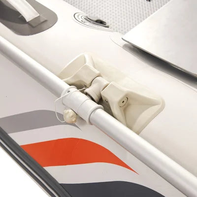 AQUA MARINA BT-06360AL PVC Inflatable Assault Boat Canoe 359x176cm Aluminium Floor 3+Keel Drifting Ready 6-Person Capacity