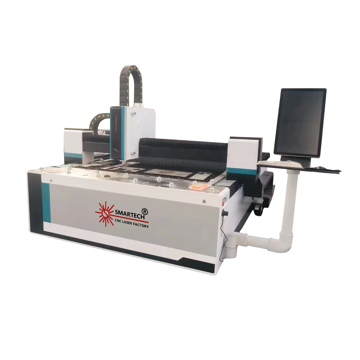 IPG Raycus MAX 3KW 4KW CNC Fiber Laser Cutter Machine Automatic Cyphcut for Fuji Metal Steel Pipe Tube Plate Cutting AI PLT