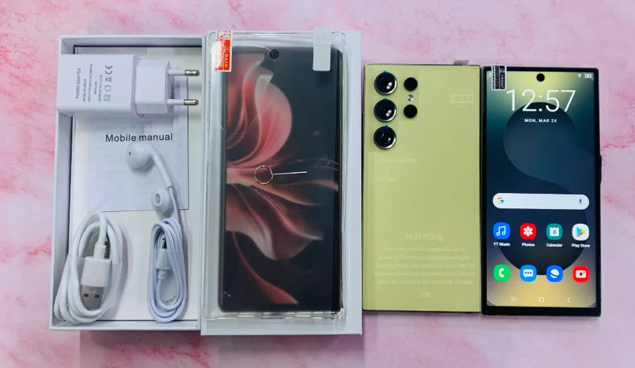 22G+2TB 2025 Brand New High Configuration Telephone S25 Ultra 5G Smartphone Dual SIM Android15 Built-in Pen 108MP Rear Camera