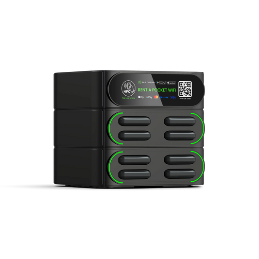 Factory Oem Shared Powerbank Rental Station with Nfc Hire Wireless Power Bank Vending Machine Mieten Bajie Fast Charging