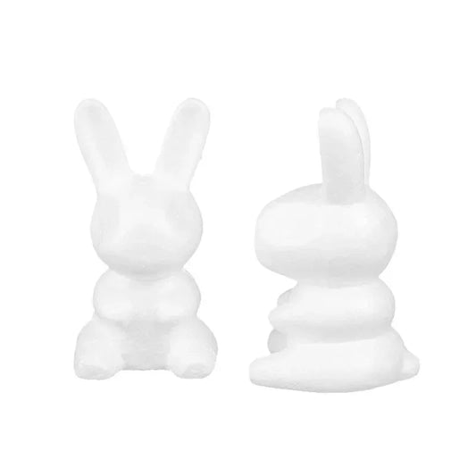 Modelling Polystyrene Styrofoam Foam Rabbit Mold Rose Rabbit Craft DIY Wedding Party Valentine's Day Decoration Supplies Gifts