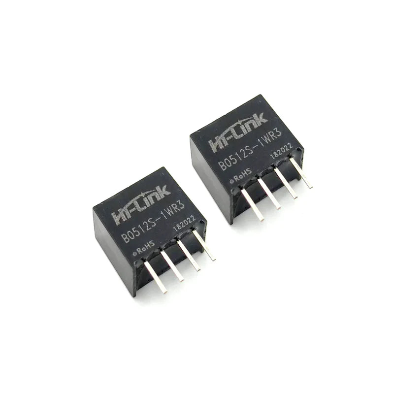 Hi-Link UL Certified DC DC Converter New Mini 1w 5v to 12v 84ma Single Output Isolated Switching Power Supply Module B0512S-1WR3