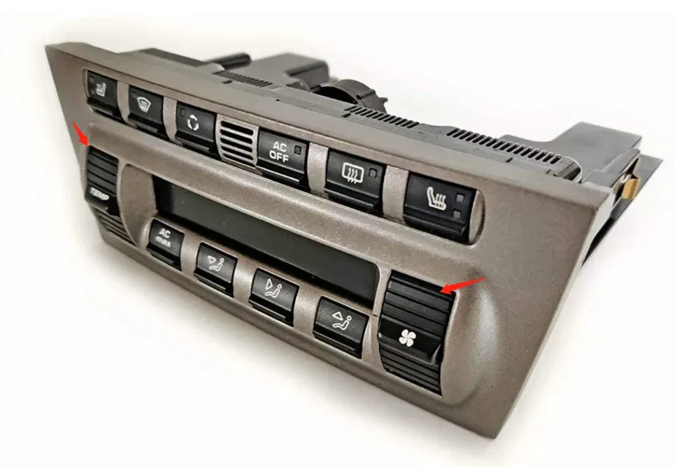 Climate Control HVAC A/C Button Set For Porsche 997.1 Carrera 911 Targa Turbo