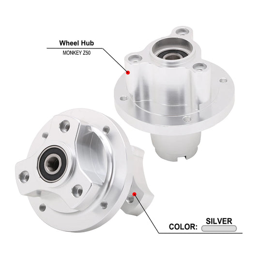 JFG Monkey Bike 6061 T6 Aluminum High Quality Front and Rear Wheel Hub Motor for Honda Monkey Z50 Z50r Z50j