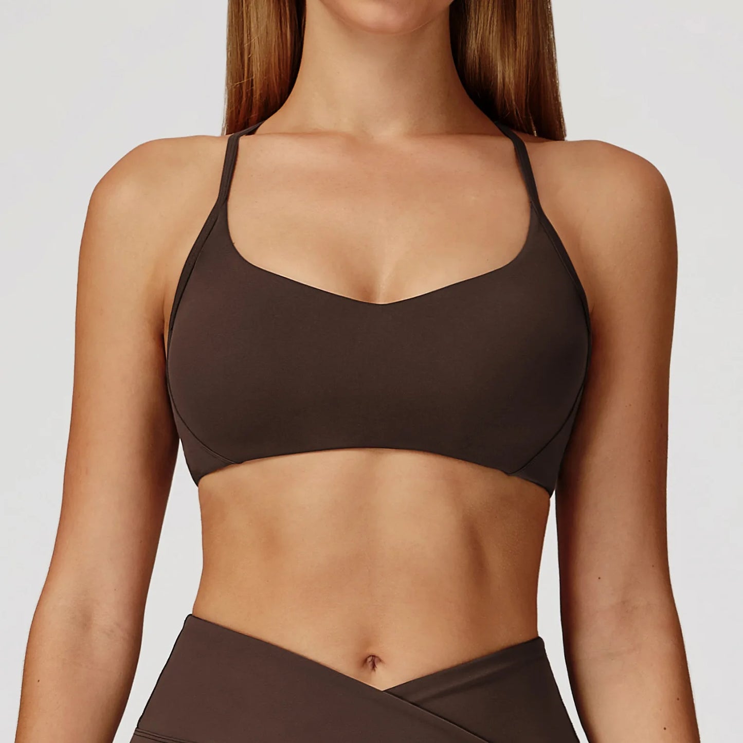 YIYI Wholesale 5pcs Summer High Quality Workout Suits Cooling Flare Leggings Athletic Sets Girls Gym Clothing Sets for Women