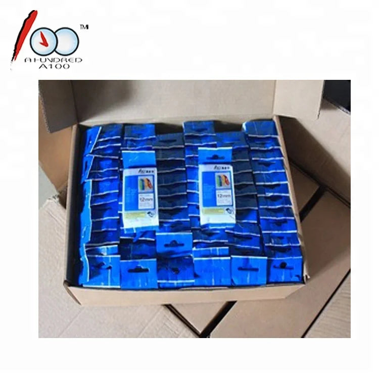Compatible XR12YW XR12GN XR12GD XR12SR 12mm Label Tape Cartridge for Casio Printer