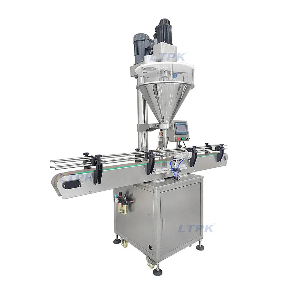 Automatic Milk Coffee Powder Sugar Mini Spics Ca Psule Protein Powder Auger Filling Machine for Small Business