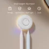 New Portable Wall-Mounted UV Heat Toothbrush Sanitizing Box with Night Light & Clock Function