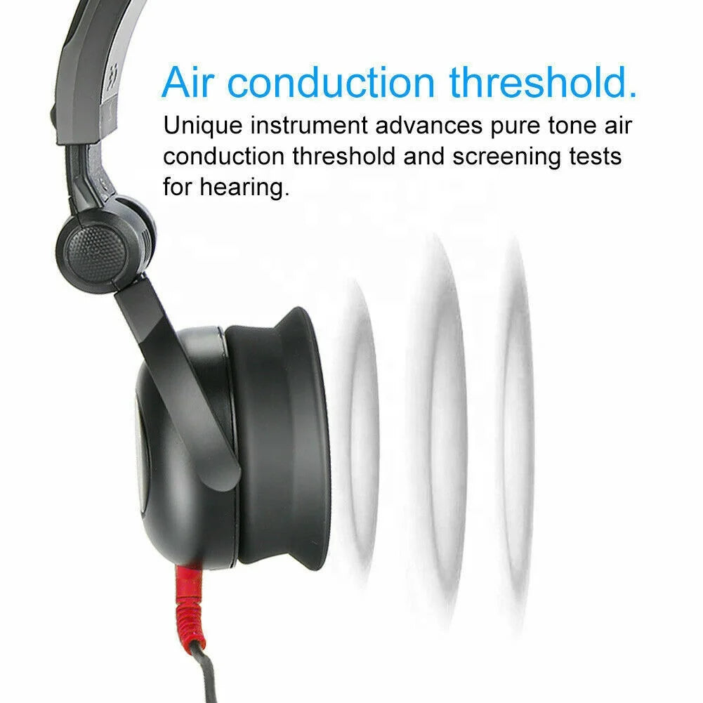 New Audiometric On-Ear & Over-Ear Hearing Screening Headphones Comfortable On-Ear & Over-Ear Design