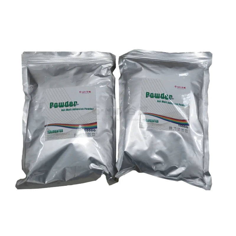 GWIN Hot Melt Powder White for Tshirt DTF Pet Film Printer Transfer Adhesive Glue 1Kg/bag 100% Tpu Powder