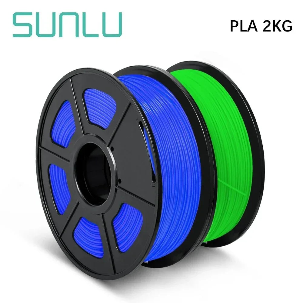 SUNLU PLA Filament 2KG 1KG/ Roll 3D Printer Filament PLA 1.75mm 3d Filament PLA Printing Materials for 3D Printer to 3D Printing