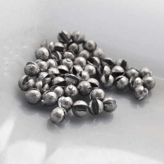 100pcs/bag Copper ABS Fishing Weights Removable Sinkers Lead Split Shot Weights for Lake Stream Ocean Boat Fishing Snapper by PDG ibma