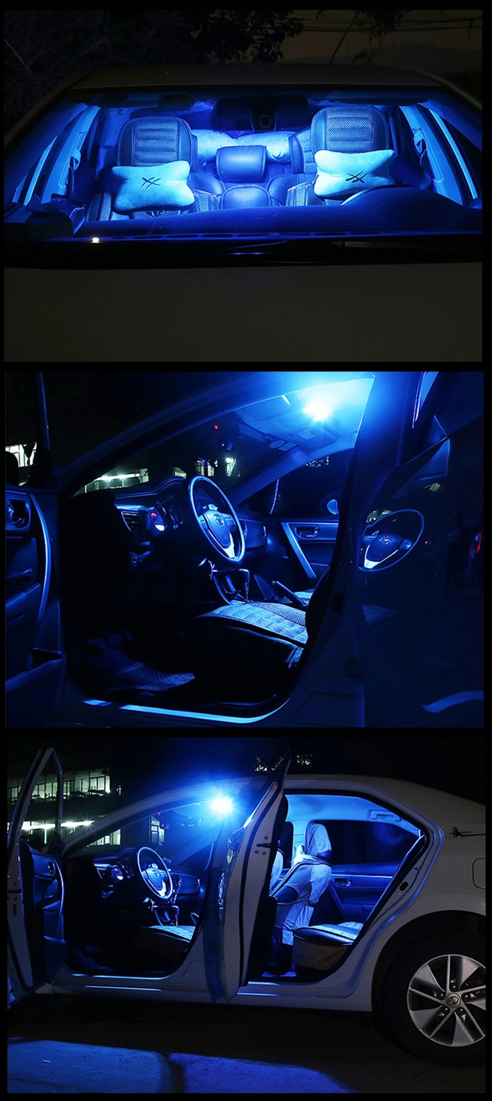 For Nissan XTrail X Trail T32 T31 T30 2002-2020 Car Interior LED Light Seat Roof Map Dome Trunk License Plate Lamp Canbus