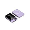Custom logo PD 22.5w Power BankMini Fast Charging 5000mAh 10000mAh Wireless Charger Magnetic Wireless Charger
